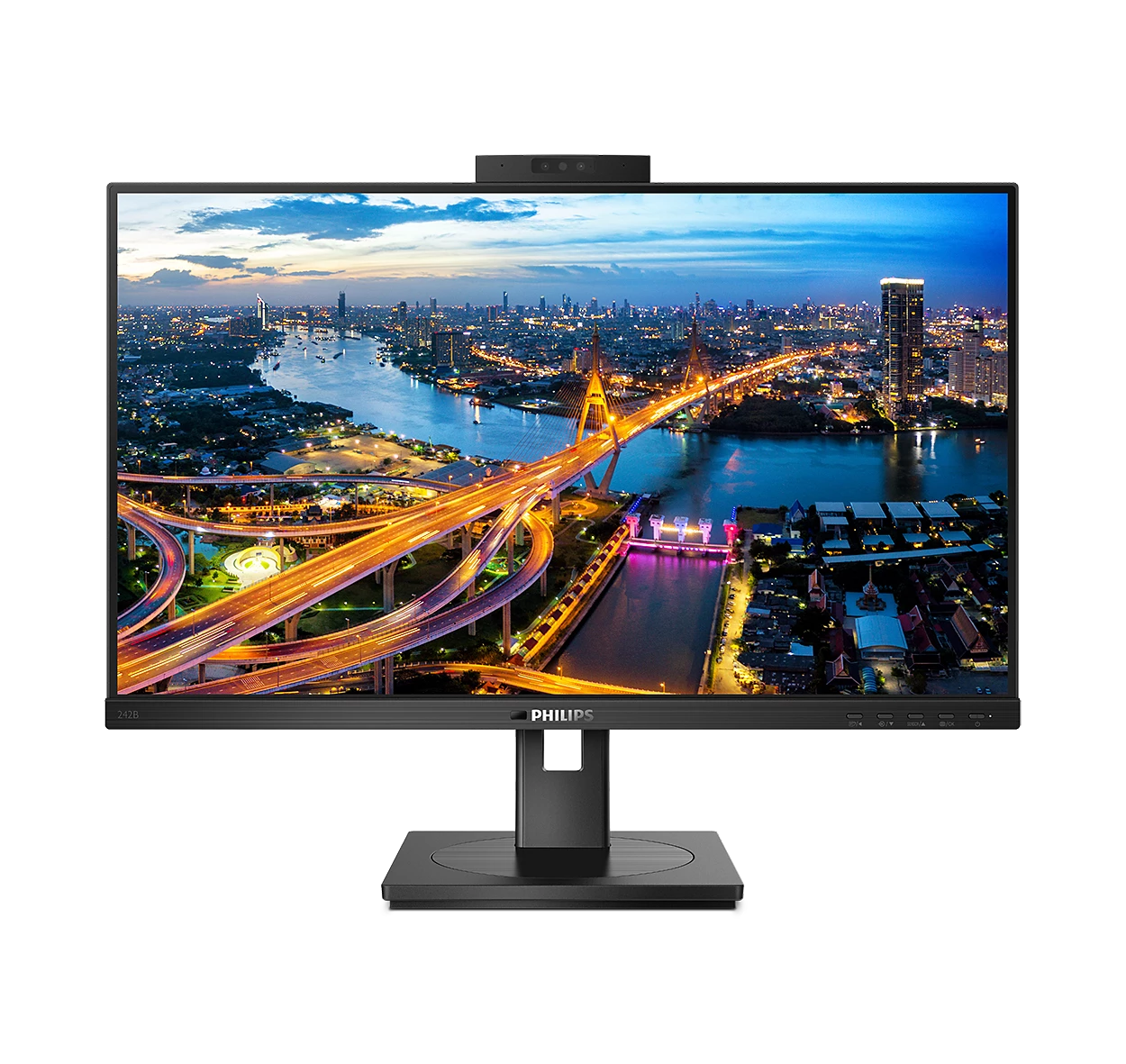 PHILIPS 23.8" FullHD IPS 75Hz Power Sensor Webcam Business Monitor 242B1H