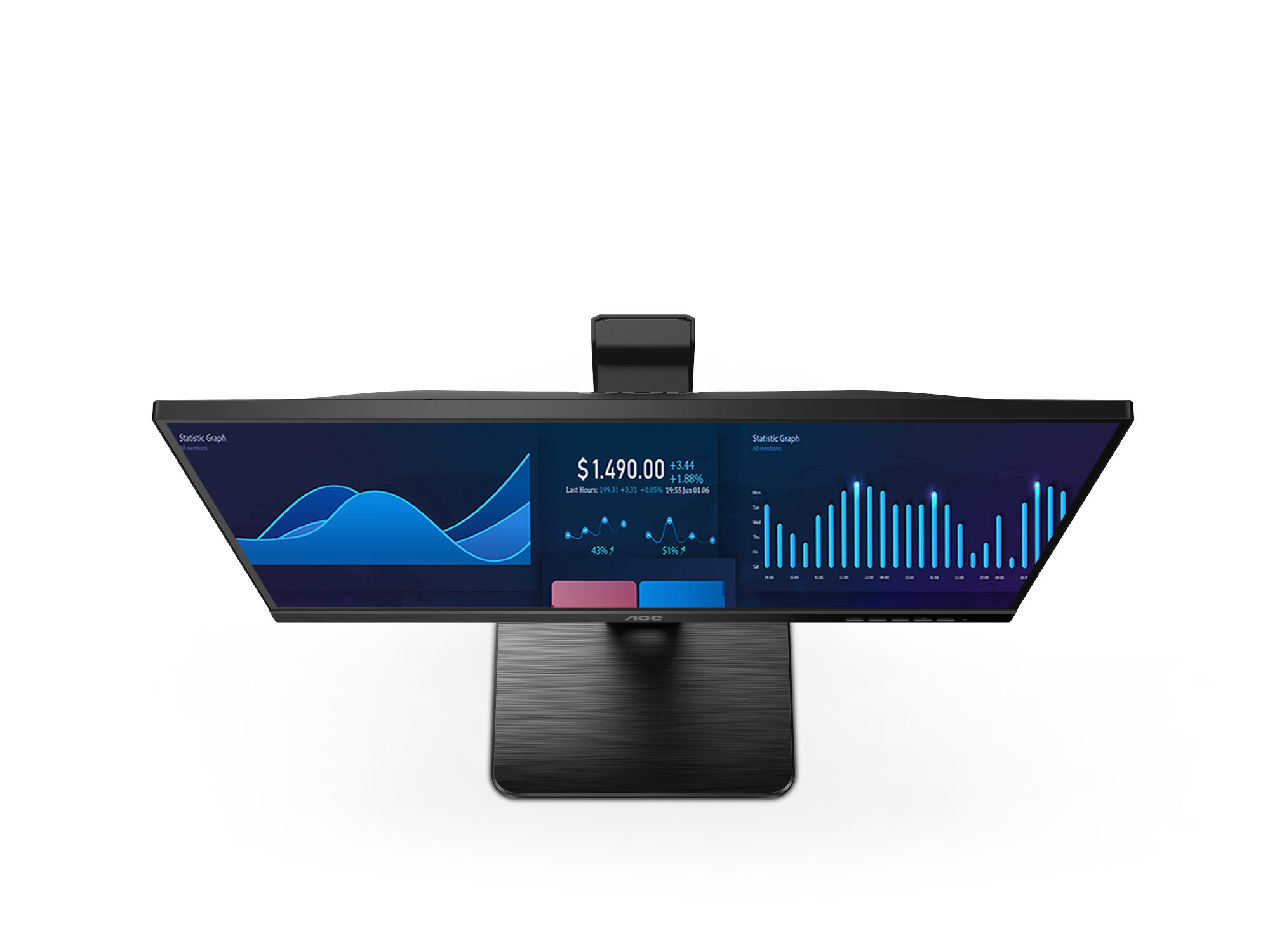 AOC 22P2Q 21.5" IPS FullHD Business Monitor