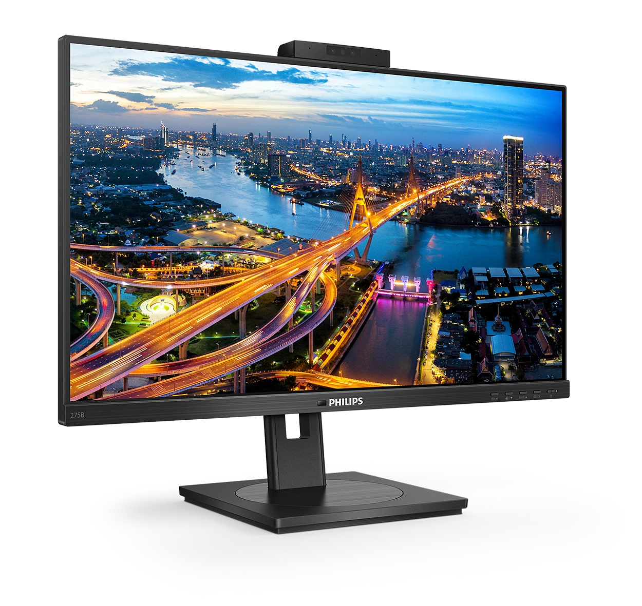 PHILIPS 27" 2K QHD IPS 75Hz Webcam Business Monitor 275B1H