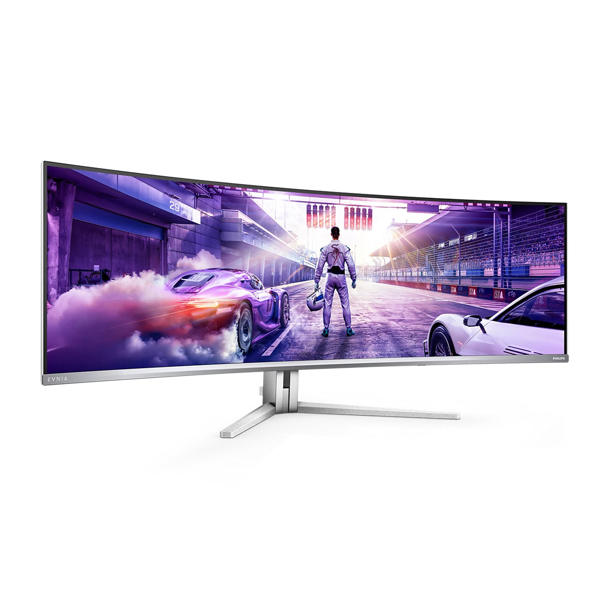 PHILIPS EVNIA 49" 32:9 Dual QHD QD-OLED 240Hz Curved Gaming Monitor 49M2C8900