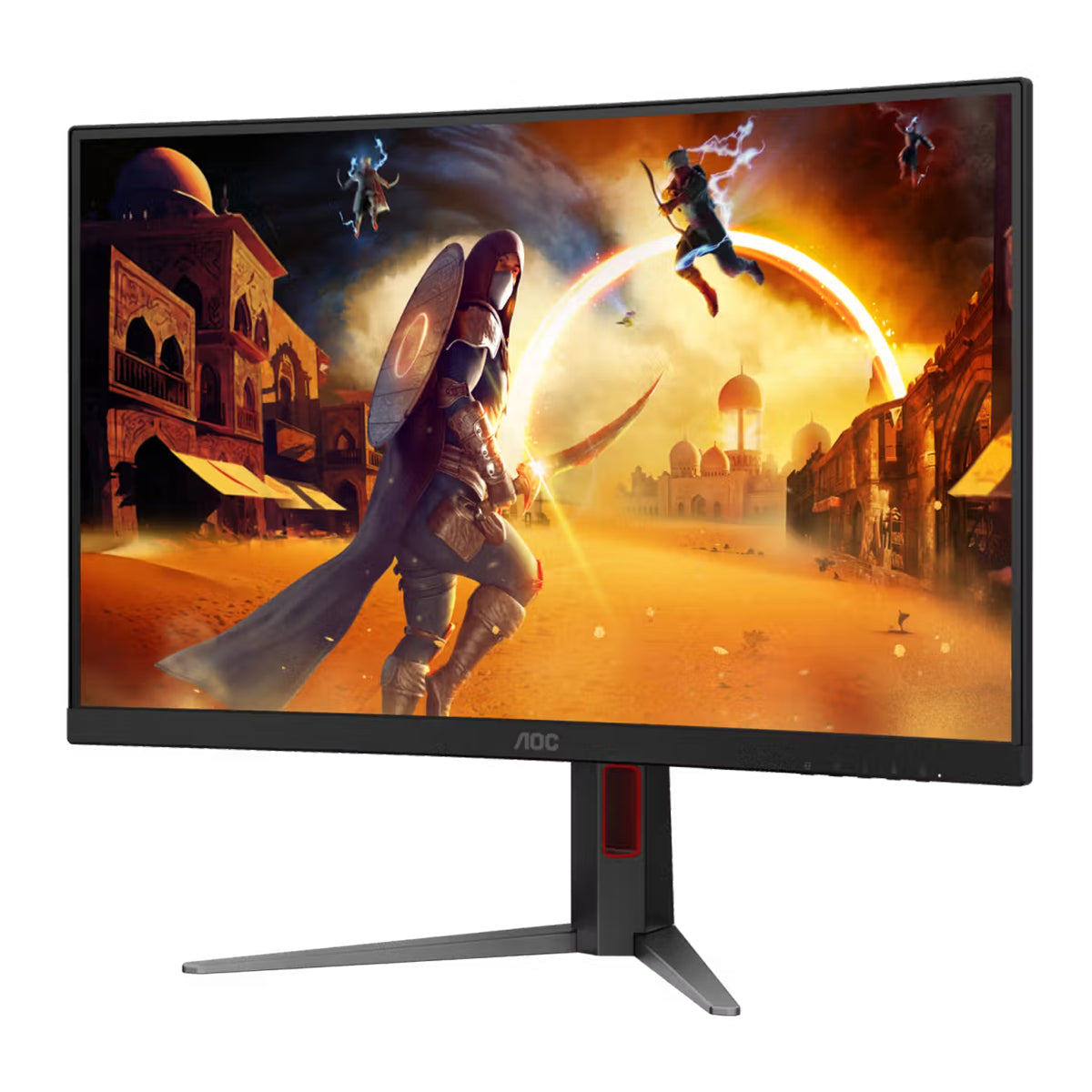 AOC 27" 2K QHD Fast VA 雙模式 (2K 260Hz ↔ HD 400Hz) 曲面電競顯示器 CQ27G4Z2