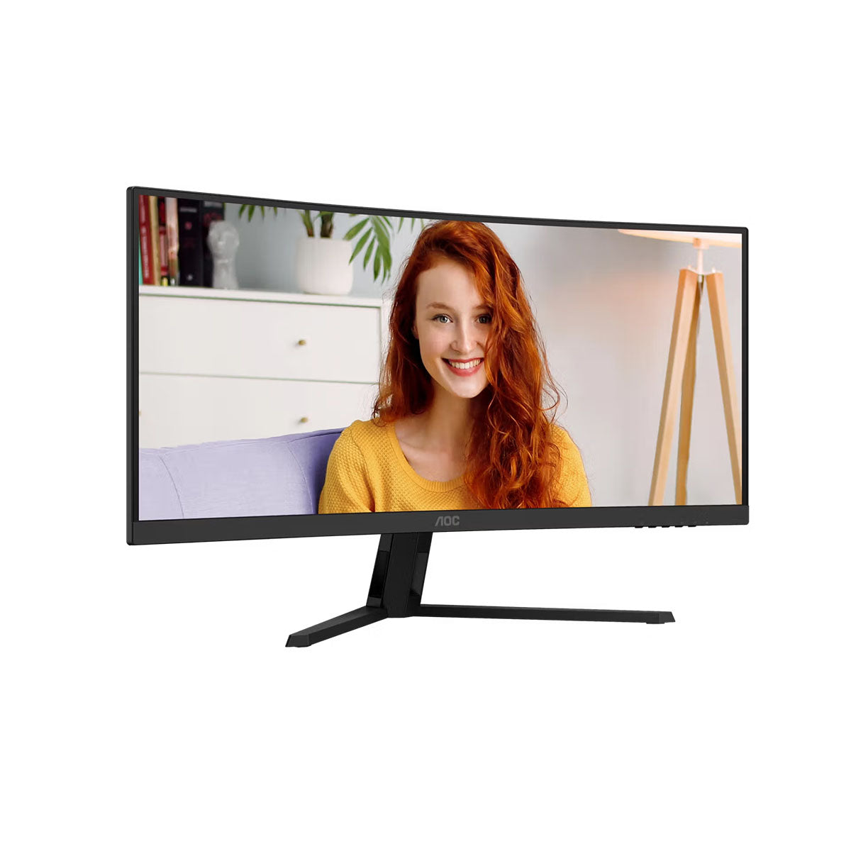 AOC 34" 21:9 UltraWide QHD VA 120Hz Curved Business Monitor CU34B3E