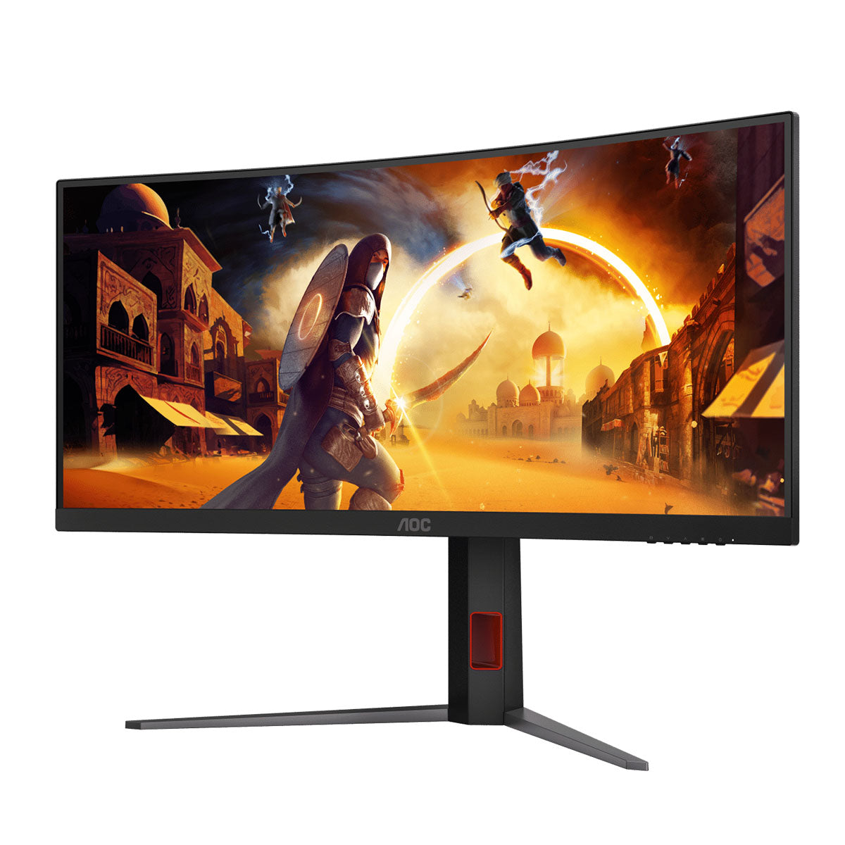 AOC 34" 21:9 UltraWide QHD Fast VA 240Hz Curved Gaming Monitor CU34G4Z