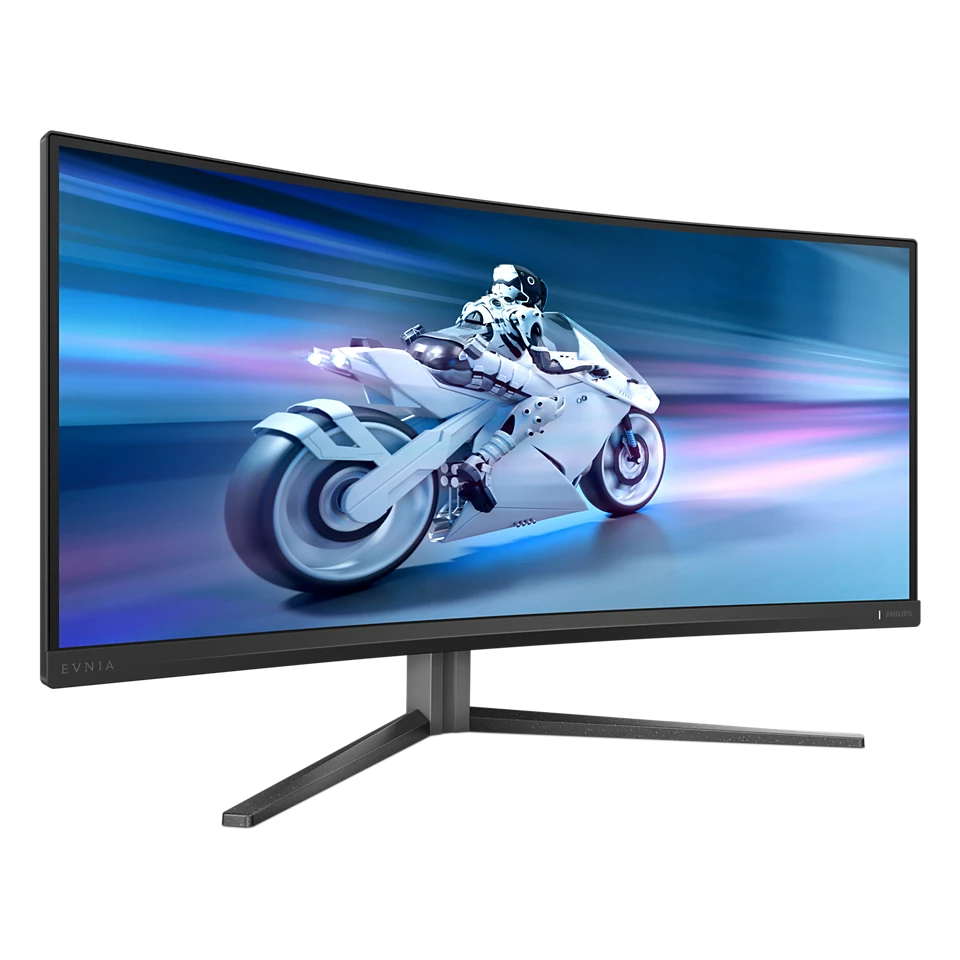 PHILIPS 34" EVNIA 34M2C5500 21:9 WQHD FAST VA 180Hz HDR 400 Curved Gaming Monitor