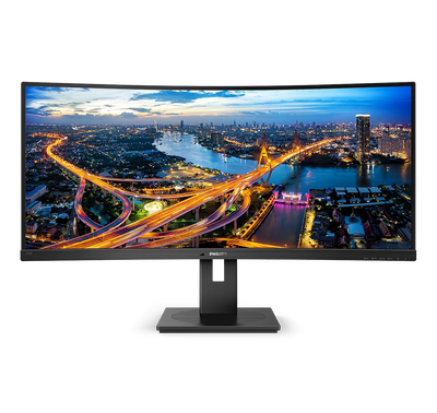 PHILIPS 34" 21:9 UltraWide QHD VA 100Hz USB-C Curved Business Monitor 346B1C