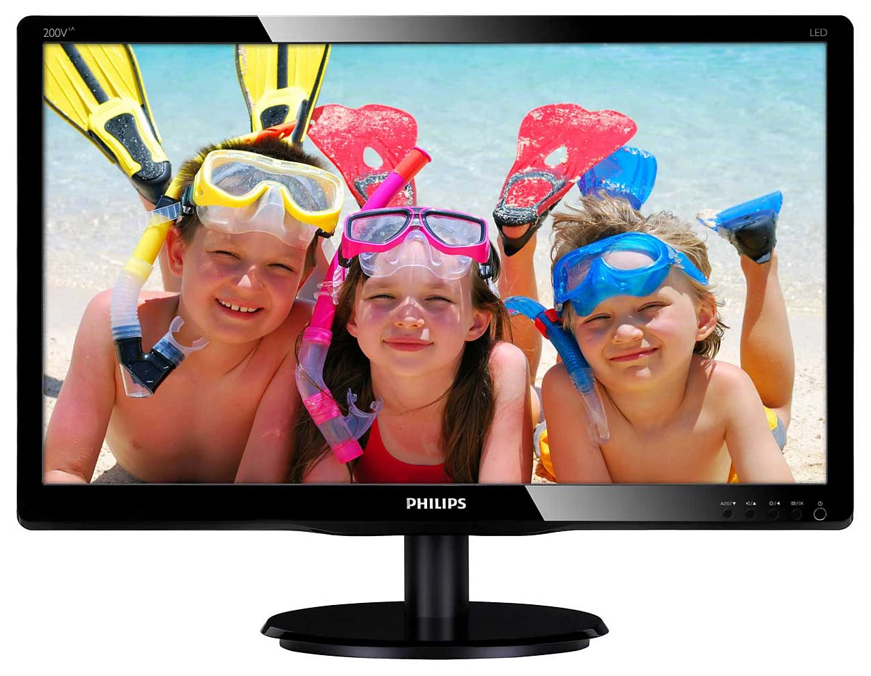 PHILIPS 19.5" 16:9 1600 x 900 TN 60Hz Business Monitor 200V4LAB2