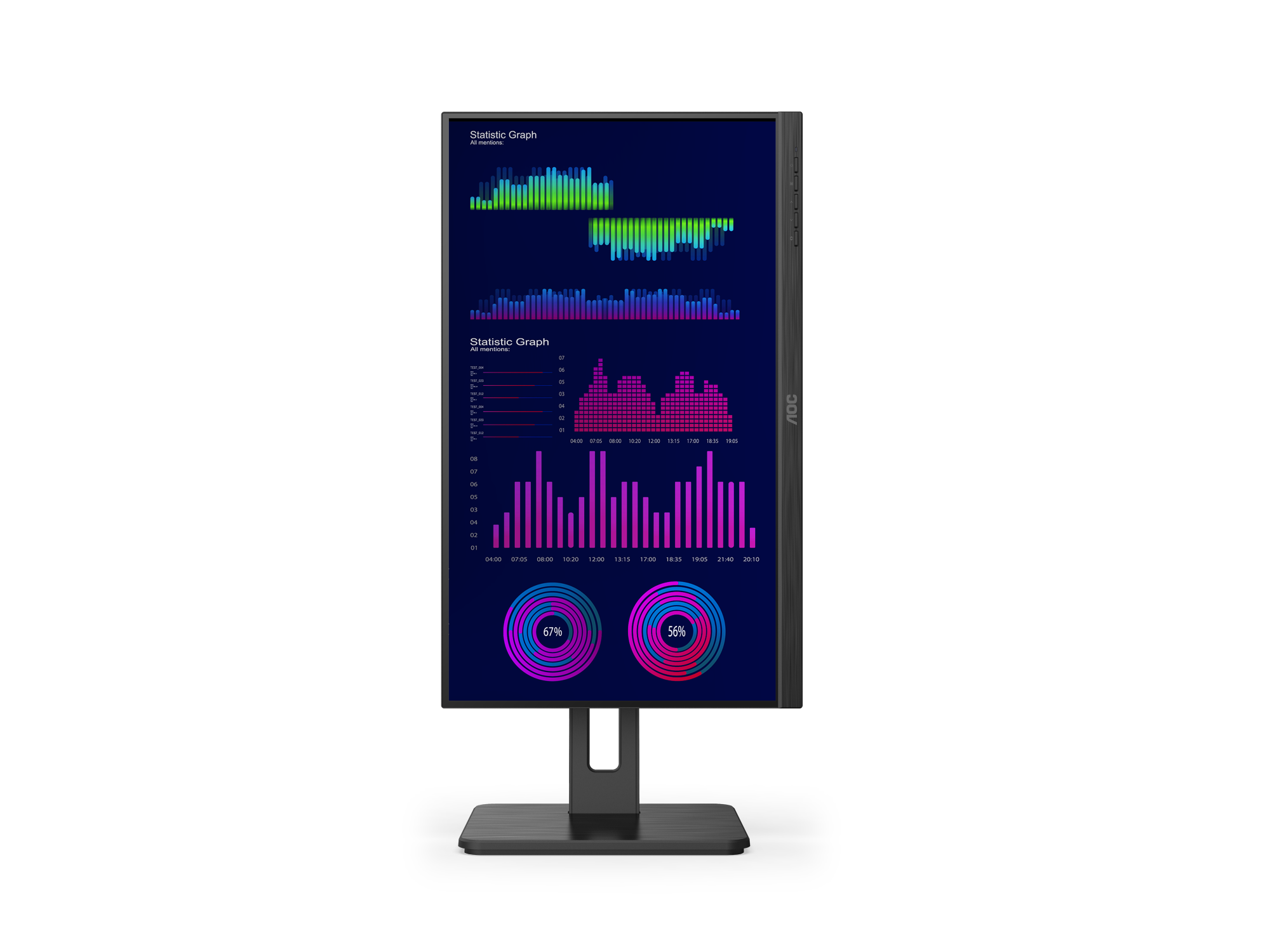 AOC 22P2Q 21.5" IPS FullHD Business Monitor