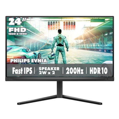 PHILIPS EVNIA 23.8" FullHD FAST IPS 200Hz HDR 10 Gaming Monitor 24M2N3200S