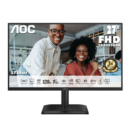 AOC 27" FullHD IPS 120Hz Business Monitor 27E4UJ