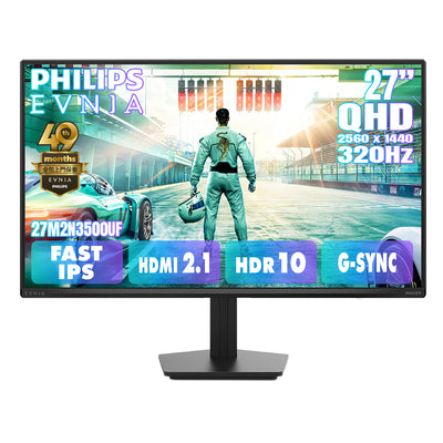PHILIPS EVNIA 27" 2K QHD Fast IPS 320Hz Gaming Monitor 27M2N3500UF