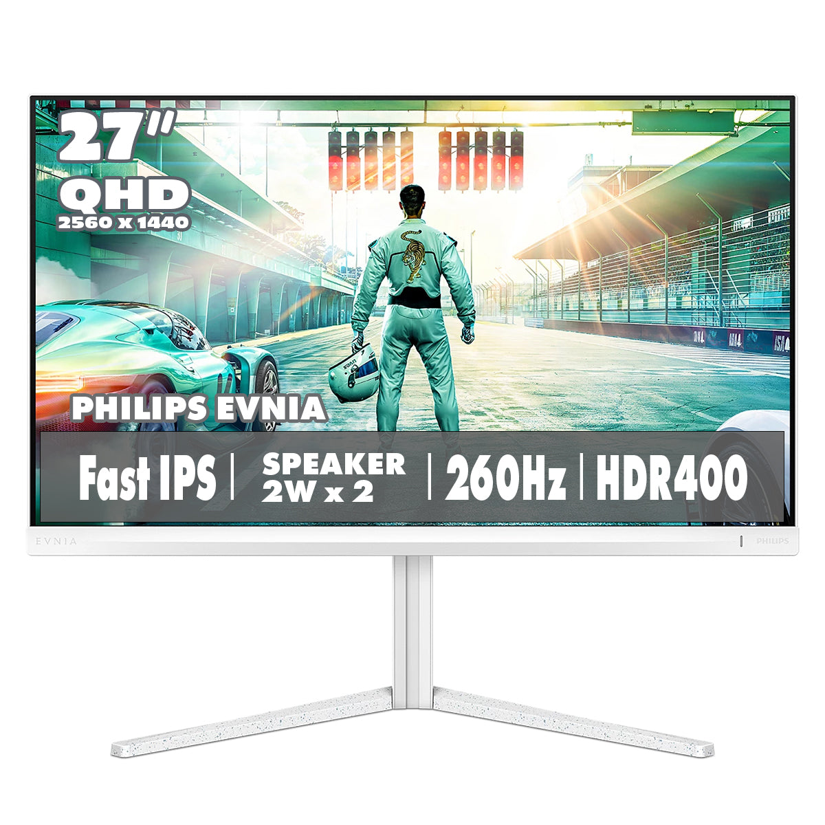 PHILIPS EVNIA 27" 2K QHD Fast IPS 260Hz Gaming Monitor 27M2N3501PA