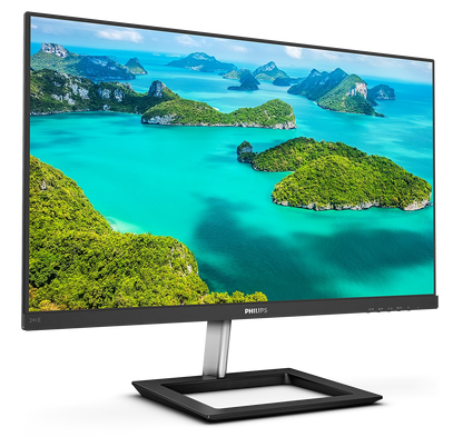 PHILIPS 23.8" FullHD IPS 75Hz VGA/DVI/HDMI Monitor 241E1D