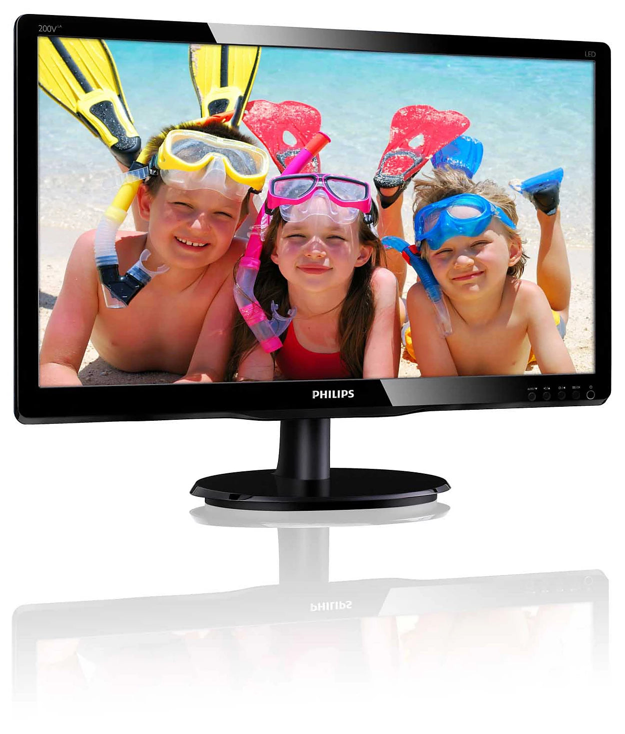 PHILIPS 19.5" 16:9 1600 x 900 TN 60Hz Business Monitor 200V4LAB2