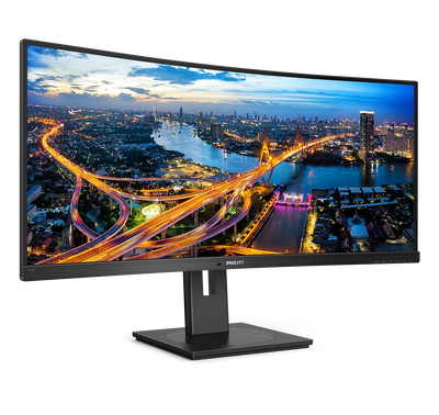 PHILIPS 34" 21:9 UltraWide QHD VA 100Hz USB-C Curved Business Monitor 346B1C