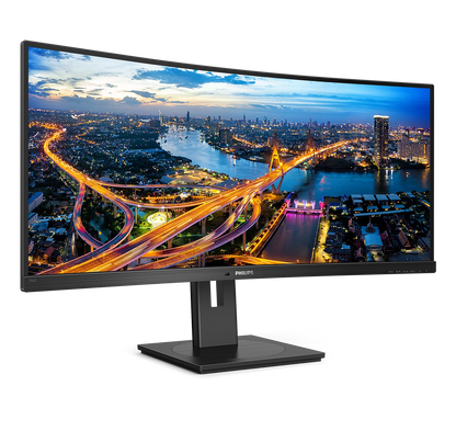 PHILIPS 34" 21:9 UltraWide QHD VA 100Hz USB-C Curved Business Monitor 346B1C
