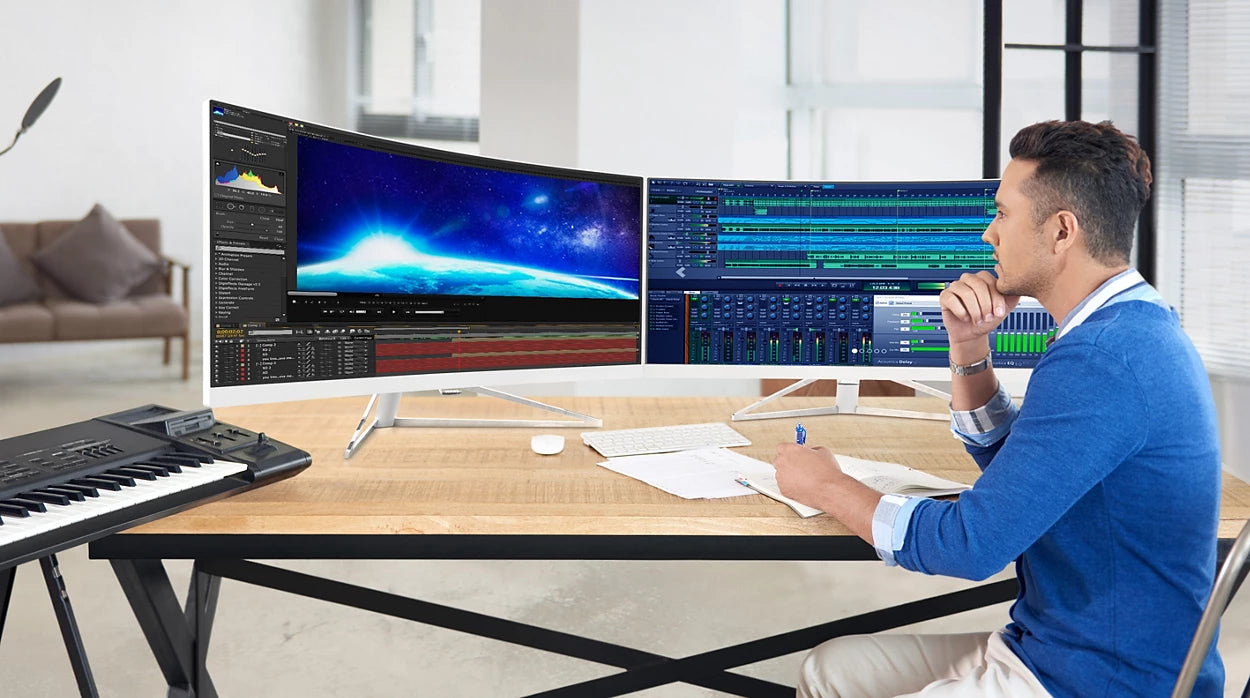 PHILIPS 34" 21:9 UltraWide QHD VA 100Hz Curved Business Monitor 349X7FJEW