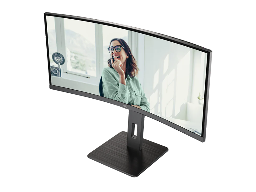 AOC CU34P3CV 34" Wide QHD USB-C Curved Business Monitor