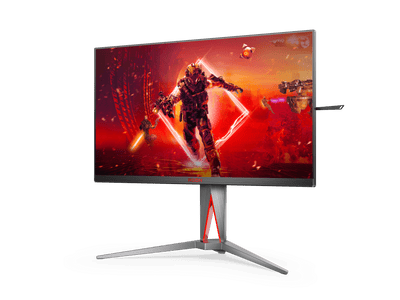 AOC 27吋Agon 4K UHD QD Mini-LED 専業電競顯示器 AG275UXM