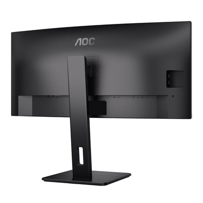 AOC 34" 21:9 UltraWide QHD VA 100Hz USB-C 65W 曲面商用顯示器 CU34P3CV