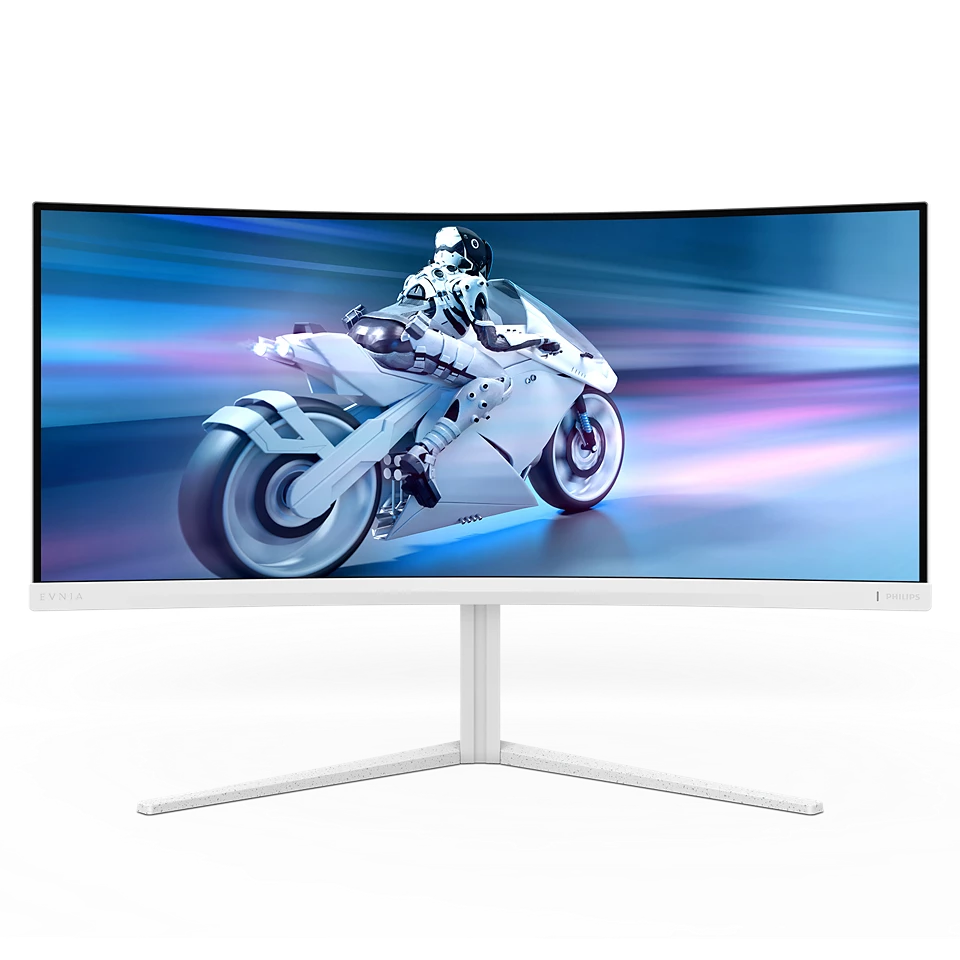 Philips Evnia 34M2C5501A 34" 2K QHD 180Hz Curved Gaming Monitor
